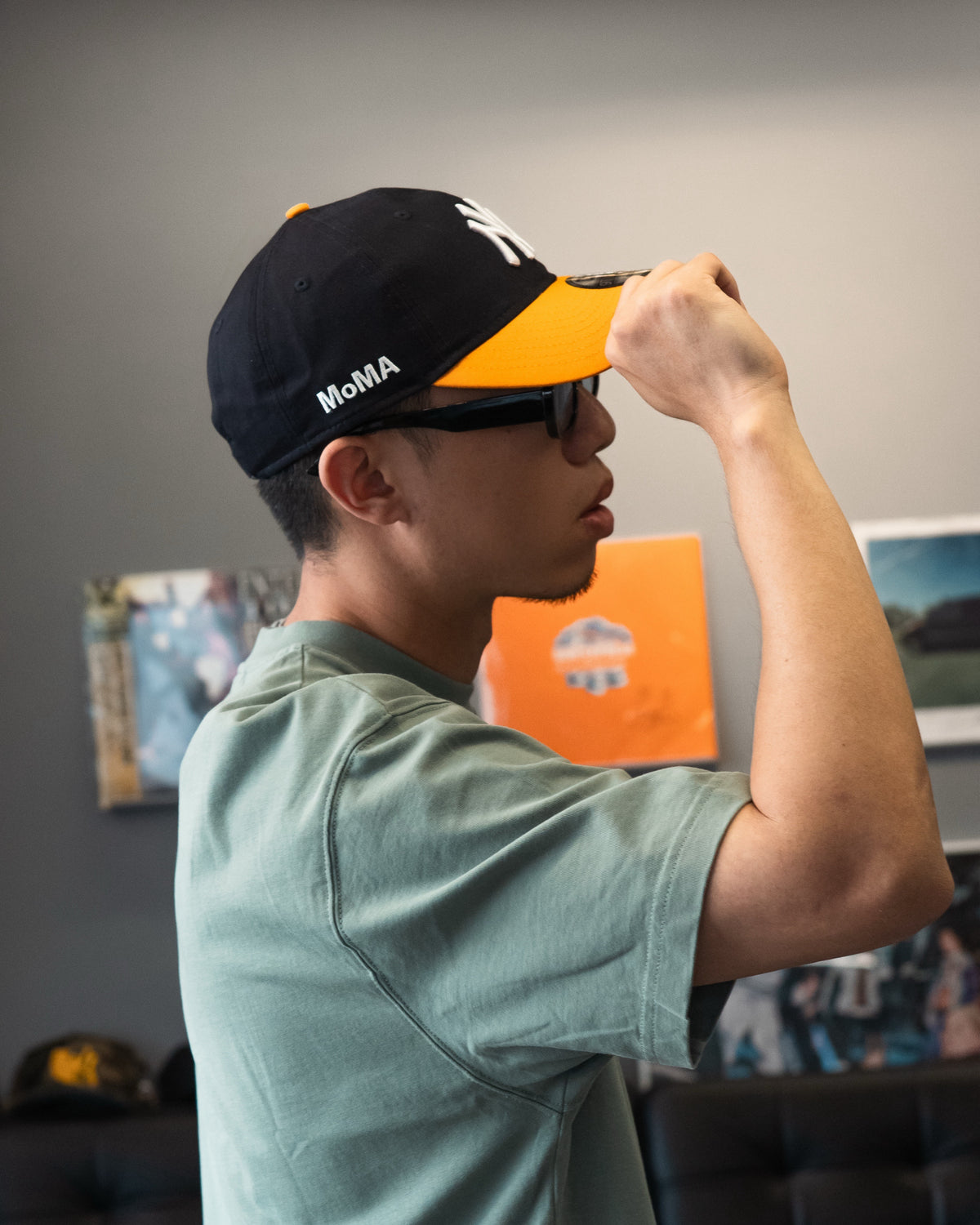 NY Yankees Two-Tone Adjustable Baseball Cap-🚨9/23(三) 晚間20:00準時開賣