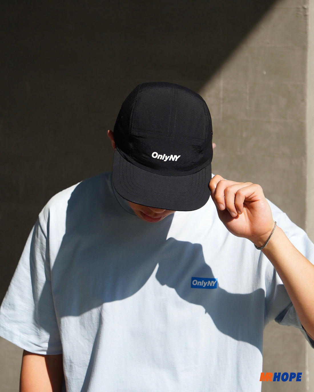 Contrast Webbing 5-Panel Hat