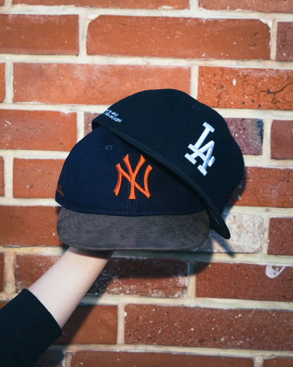 Yankees &amp; Dodgers  MLTN SUEDE 9FIFTY RC