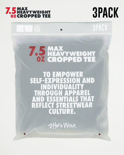 Cropped Tee 3Pack