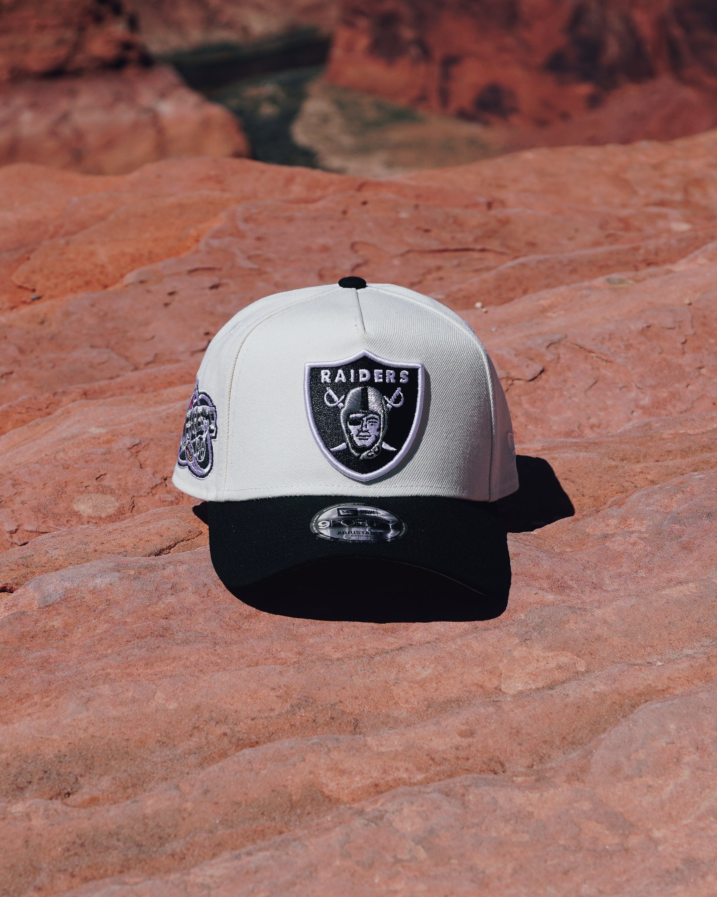 Las Vegas Raiders Draft 1998 Two Tone A Frame 9Forty Snapback Hat