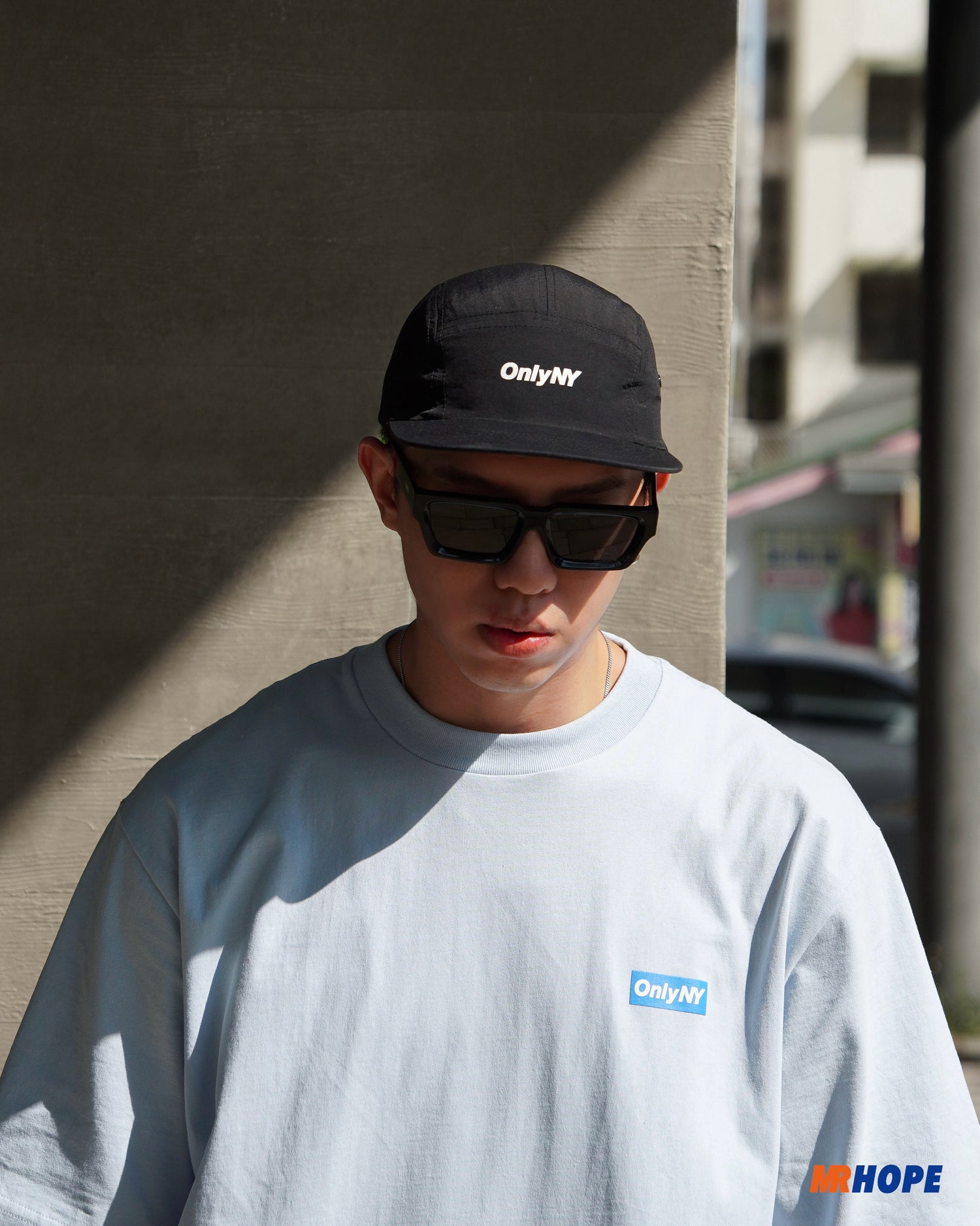 Contrast Webbing 5-Panel Hat