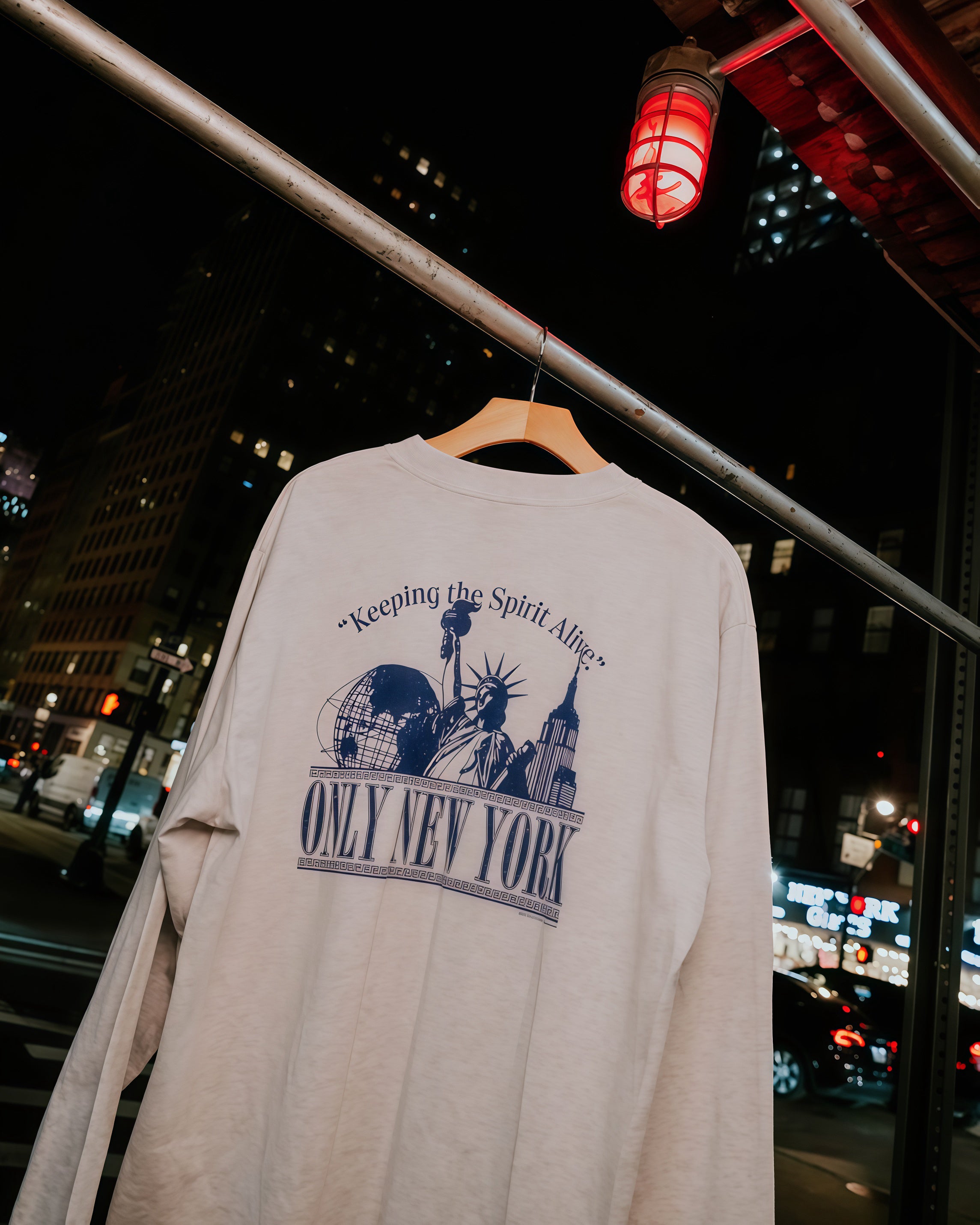 Landmarks Long Sleeve Pocket T-Shirt