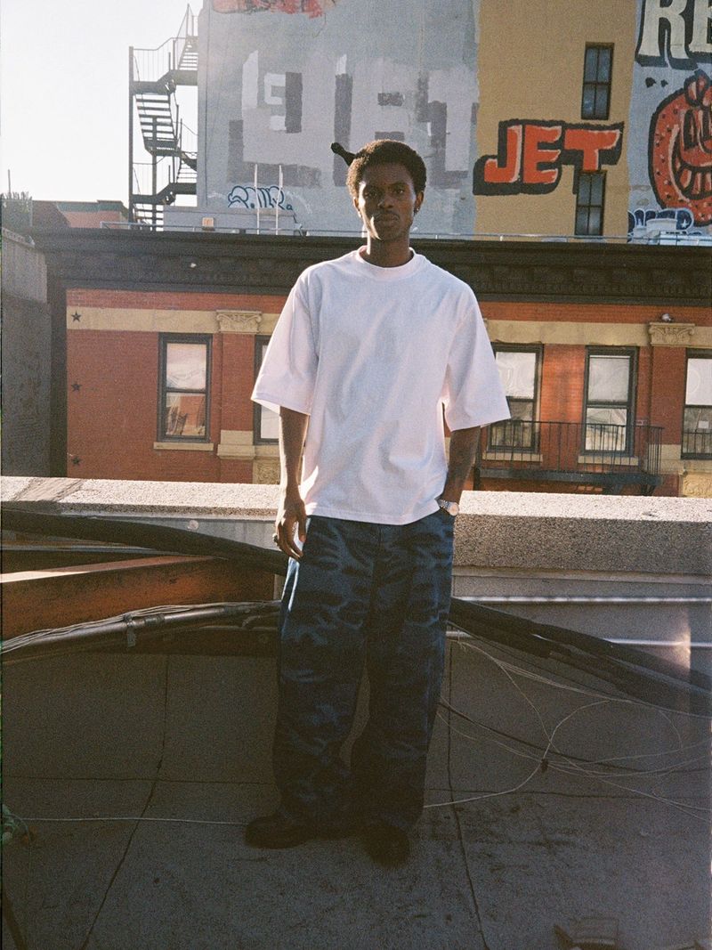 Balloon Denim Pants-CAMO