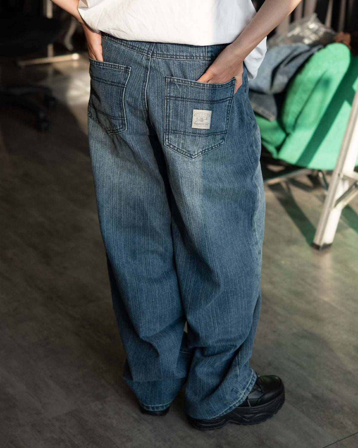 Wide Cut Denim Jeans-🚨9/17 晚間20:00準時開賣