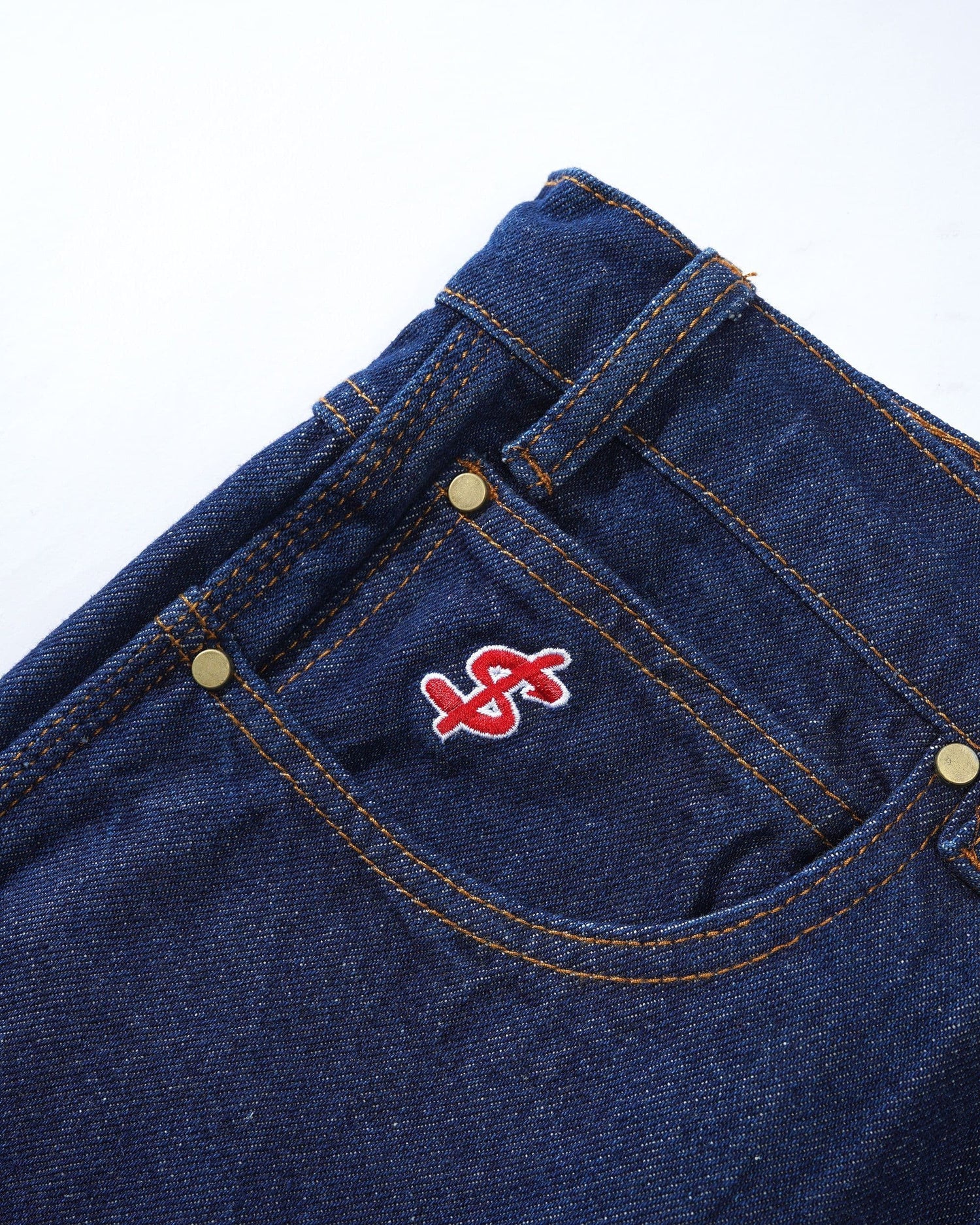 Logo Denim Shorts -🚨7/23(四)晚間20:00準時開賣