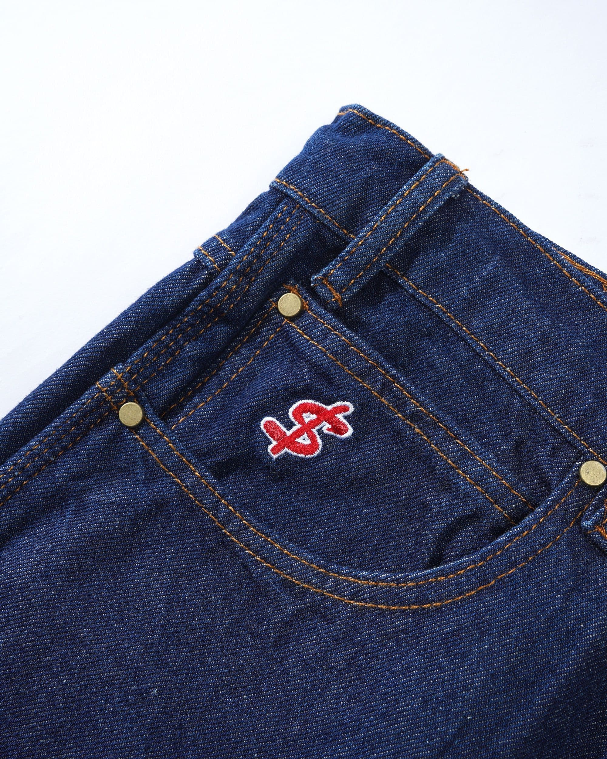 Logo Denim Shorts -🚨7/23(四)晚間20:00準時開賣