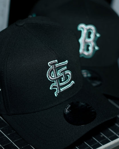Mint Black Prime Edition 9Forty "A-Frame" Snapback Hat