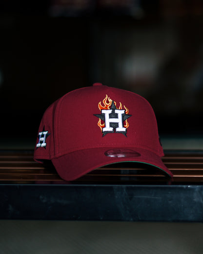 Houston Astros 40th Anniversary Fire Edition 9Forty Hat ”A-Frame“