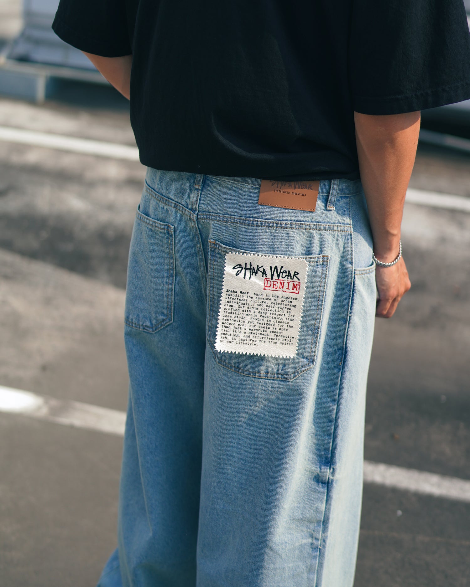 Balloon Denim Pants