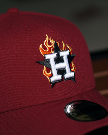 Houston Astros 40th Anniversary Fire Edition 9Forty Hat ”A-Frame“