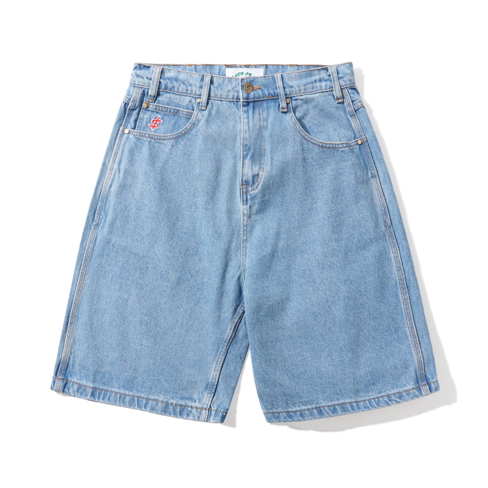 Logo Denim Shorts -🚨7/23(四)晚間20:00準時開賣