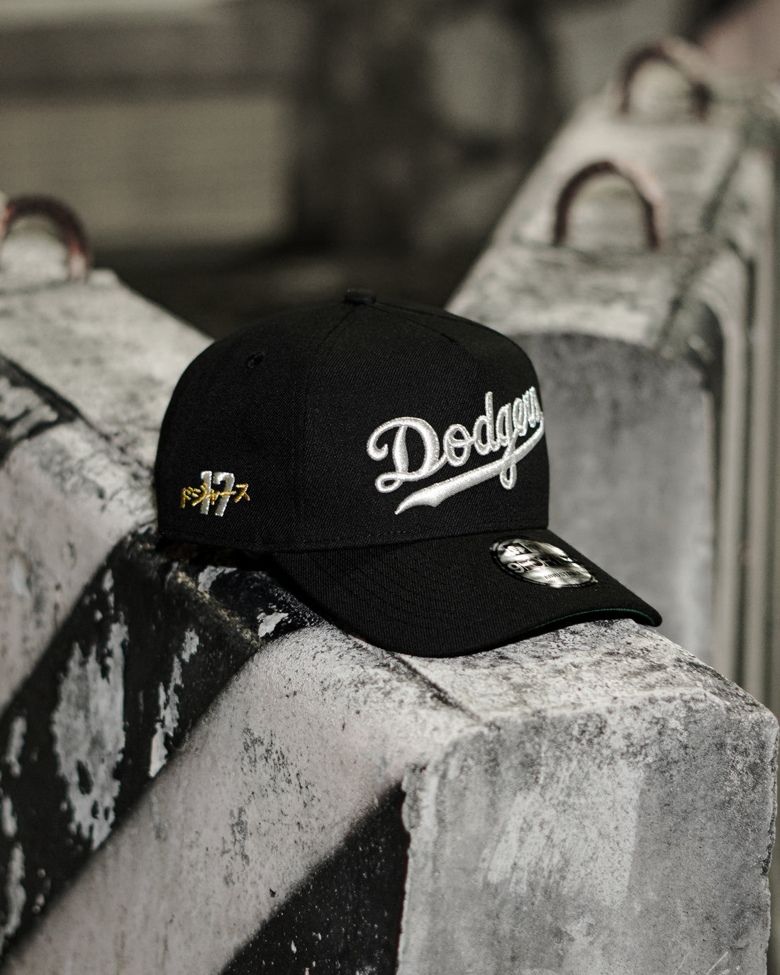 Los Angeles Dodgers Shohei Ohtani 17 Patch Script Snapback Hat 9Forty "A-Frame"