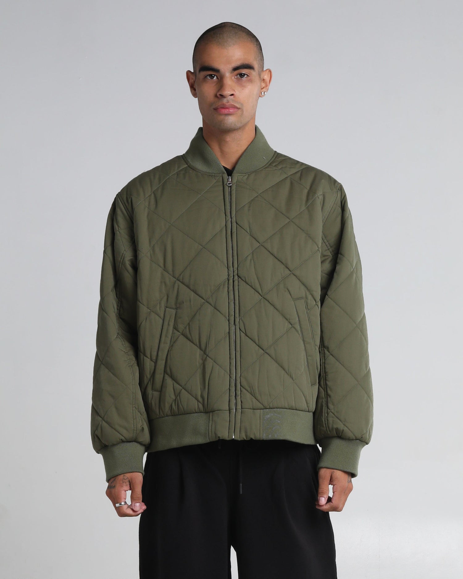 Diamond Quilted Jacket