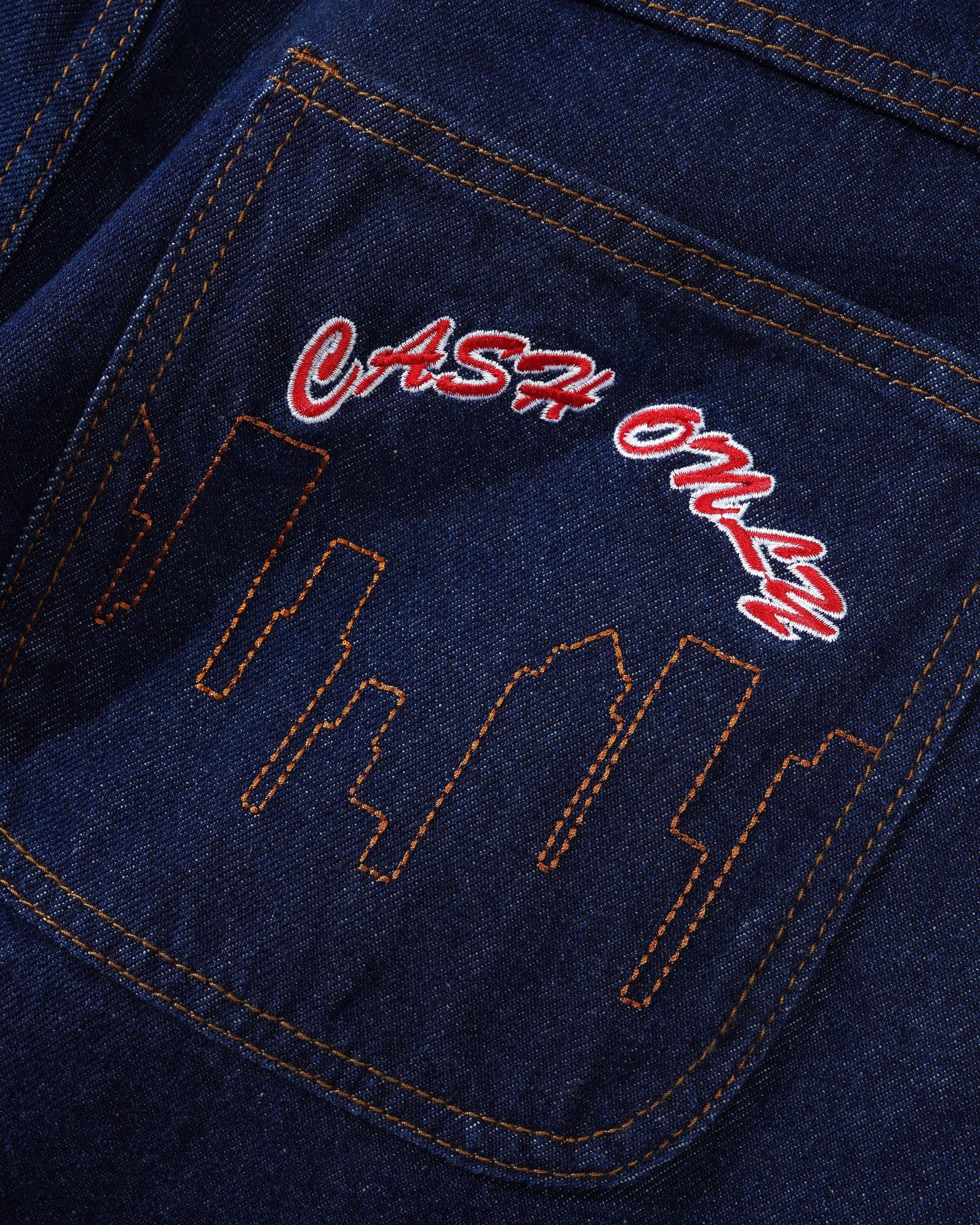 Logo Denim Shorts -🚨7/23(四)晚間20:00準時開賣