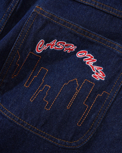 Logo Denim Shorts -🚨7/23(四)晚間20:00準時開賣