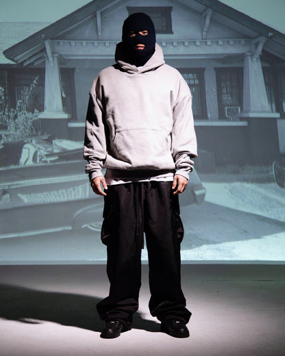 Garment Dye Double Layer Hoodie