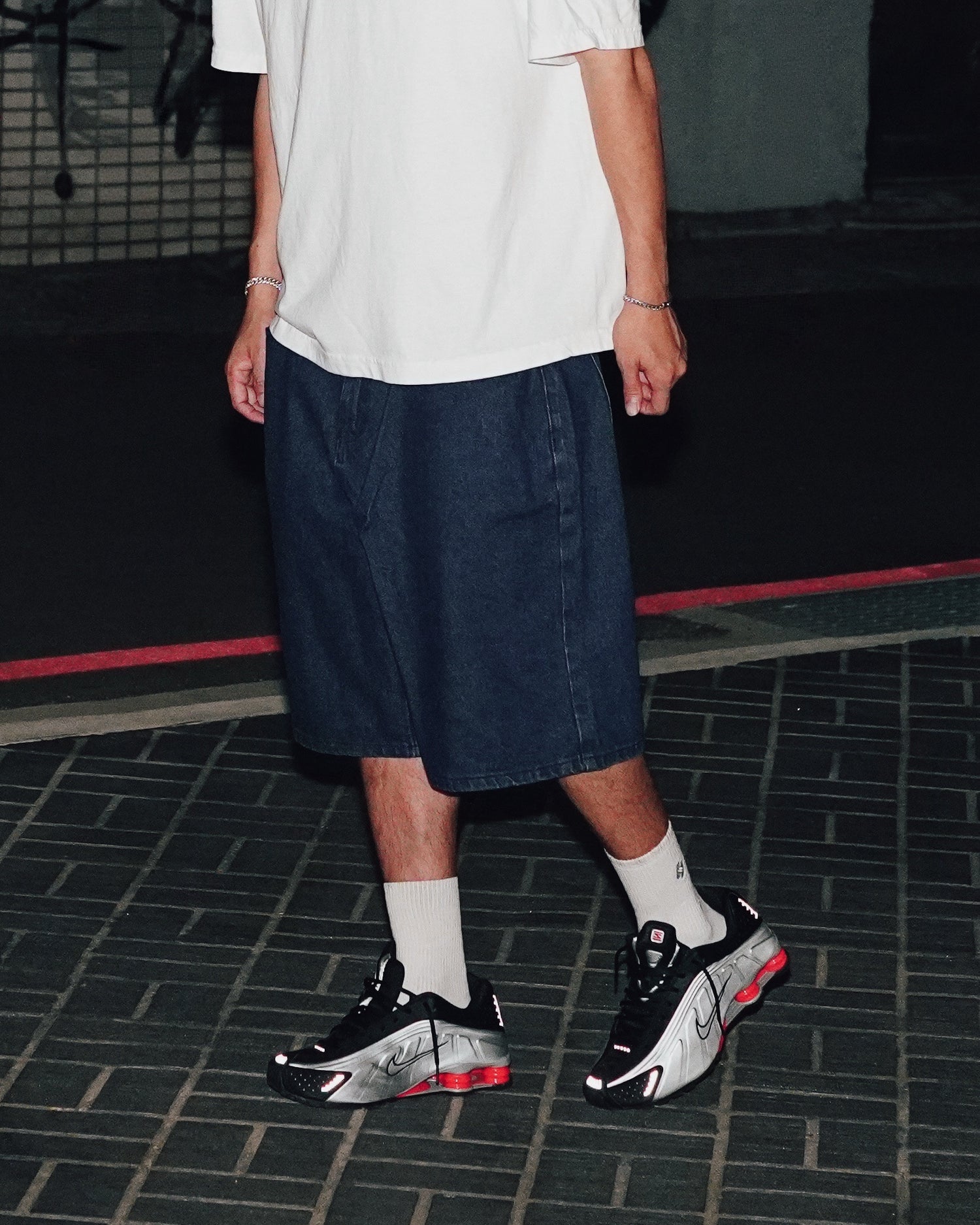 Baggy Denim Shorts