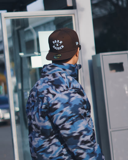 NEW ERA 59FIFTY ROCKER HAT-BROWN