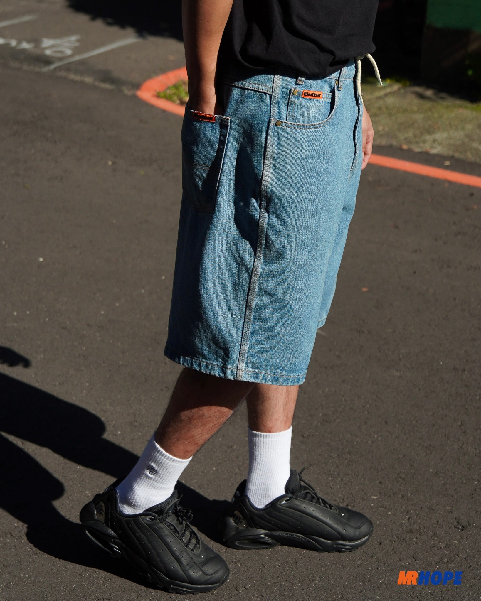 Baggy Denim Shorts