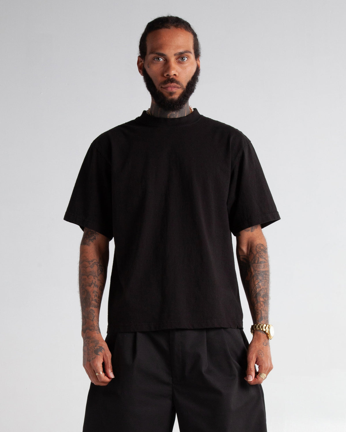[02] 7.5oz Max Heavyweight Cropped Tee