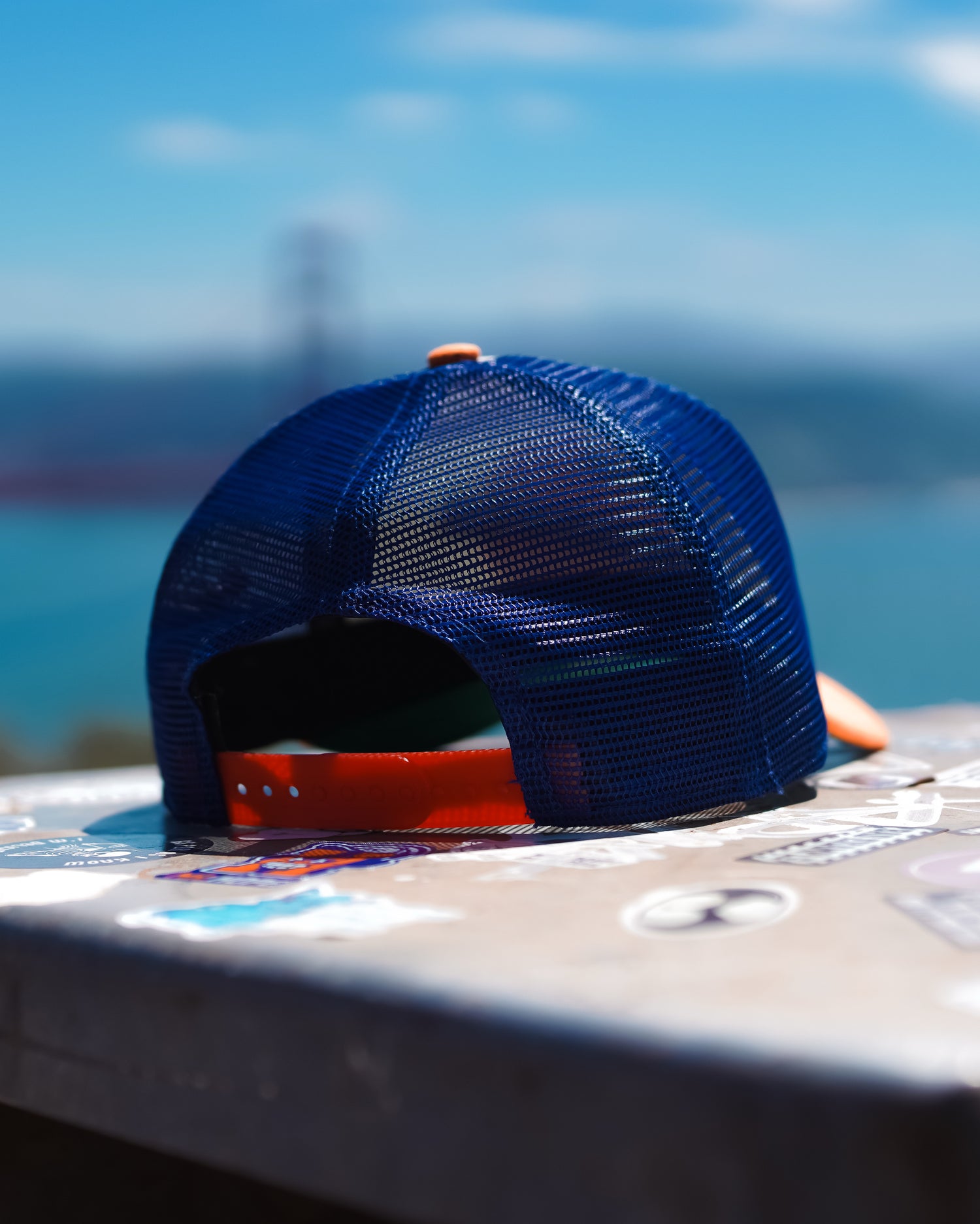 Auburn Sunsets Foam Trucker 9Forty A Frame Snapback Hat