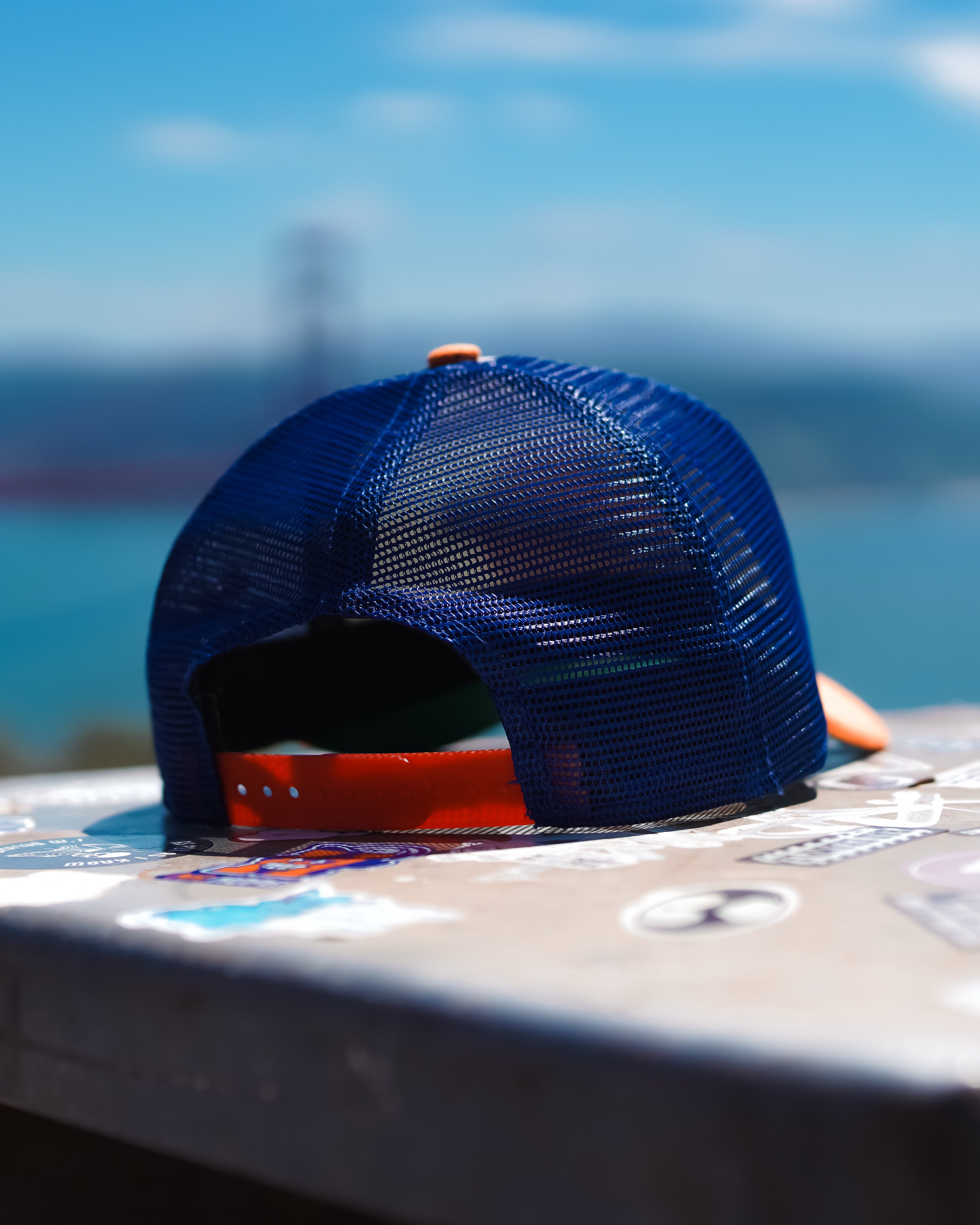 Auburn Sunsets Foam Trucker 9Forty A Frame Snapback Hat
