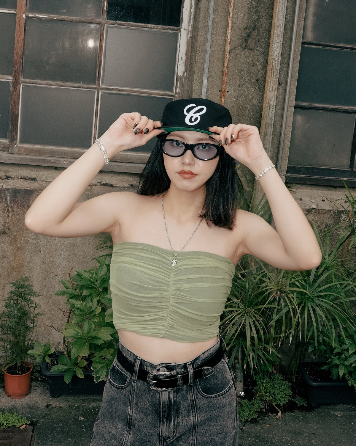 Vintage Flat Top Casual Baseball Cap（Pillbox Cap)
