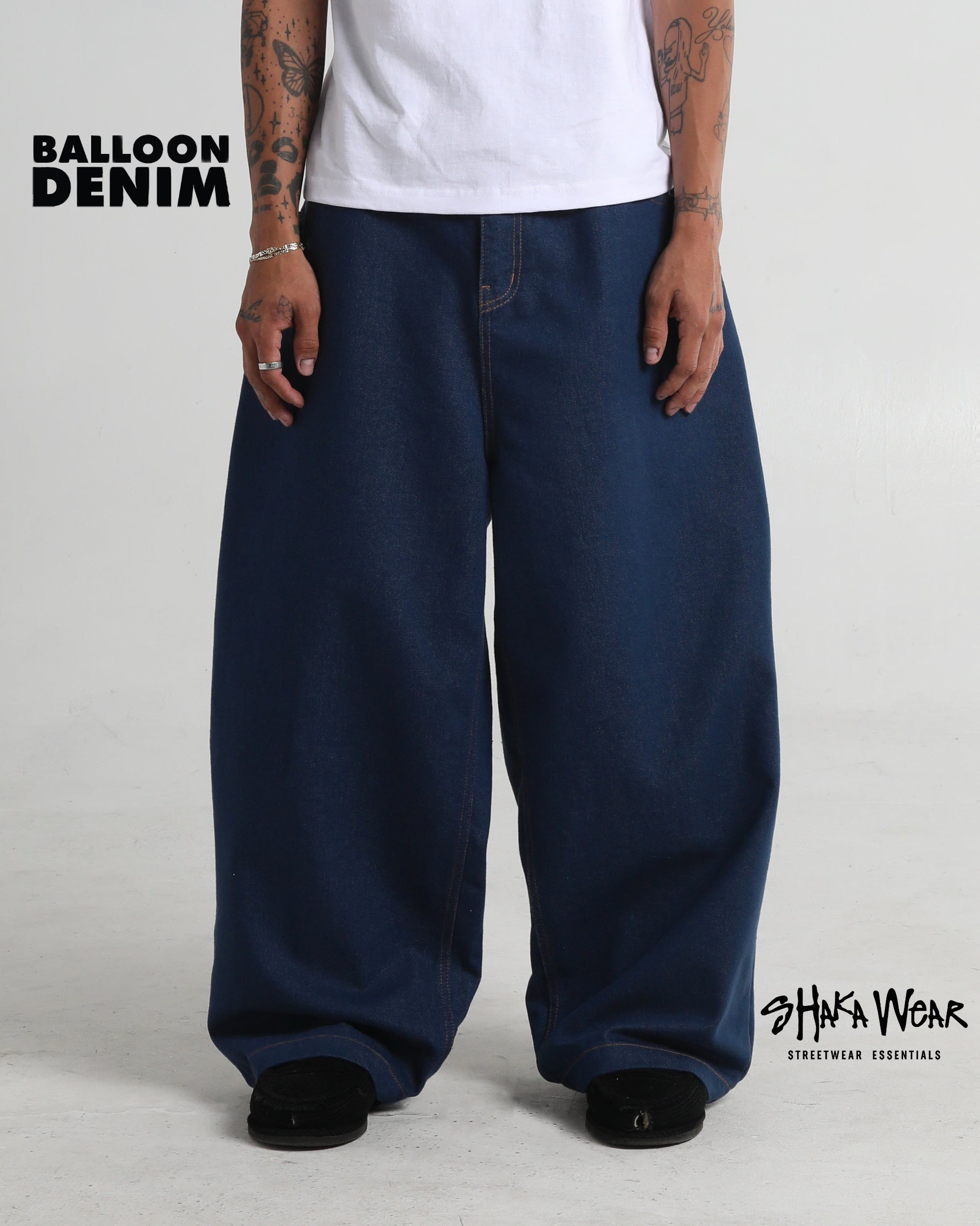 Balloon Denim Pants