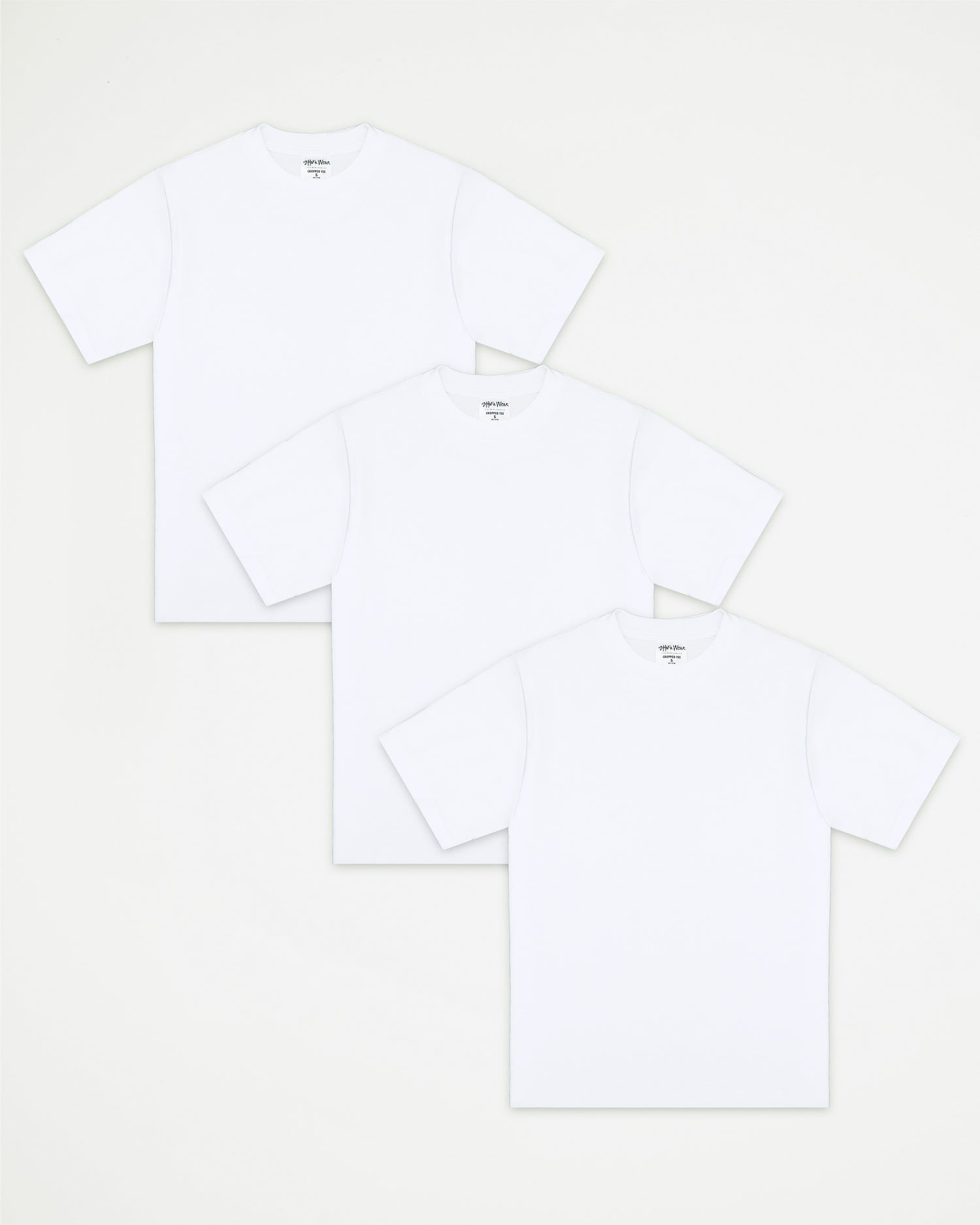 Cropped Tee 3Pack
