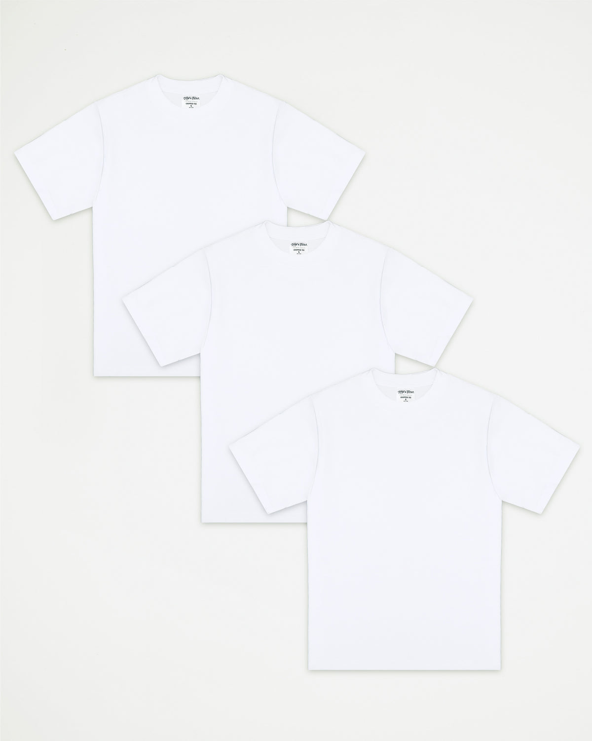 Cropped Tee 3Pack