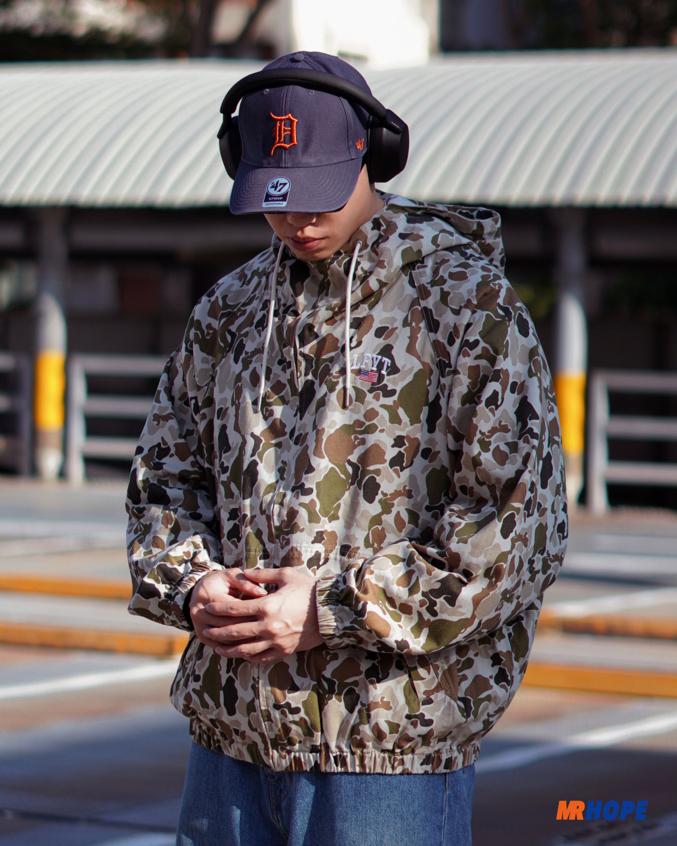 Old Glory Arch Logo Parka