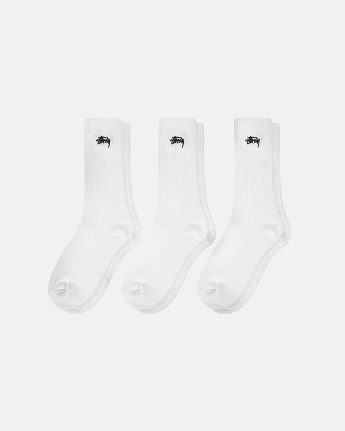 STOCK CREW SOCKS 3 PACK