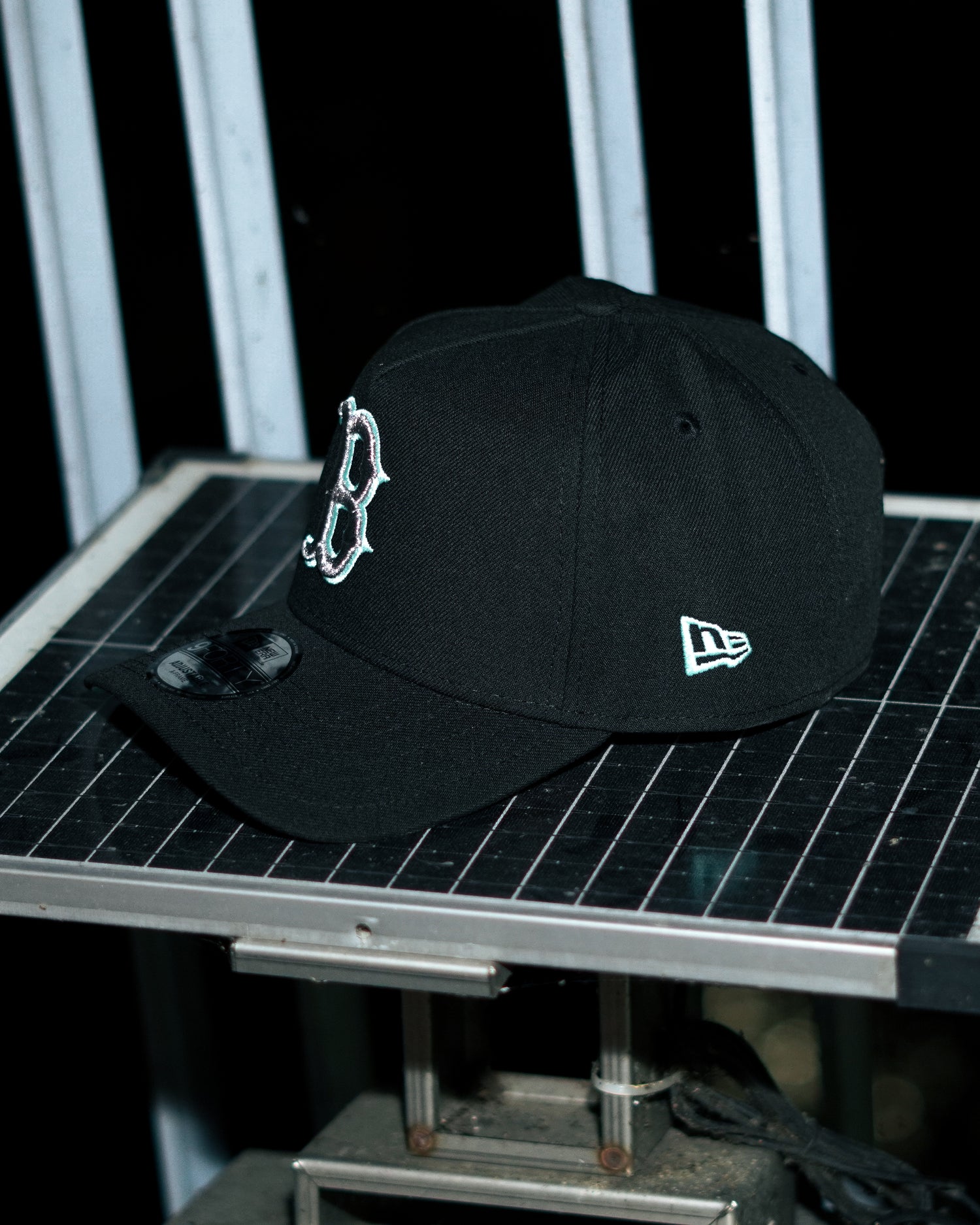 Mint Black Prime Edition 9Forty "A-Frame" Snapback Hat