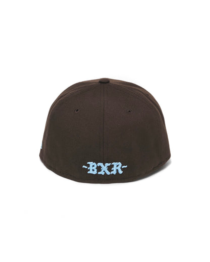 NEW ERA 59FIFTY ROCKER HAT-BROWN