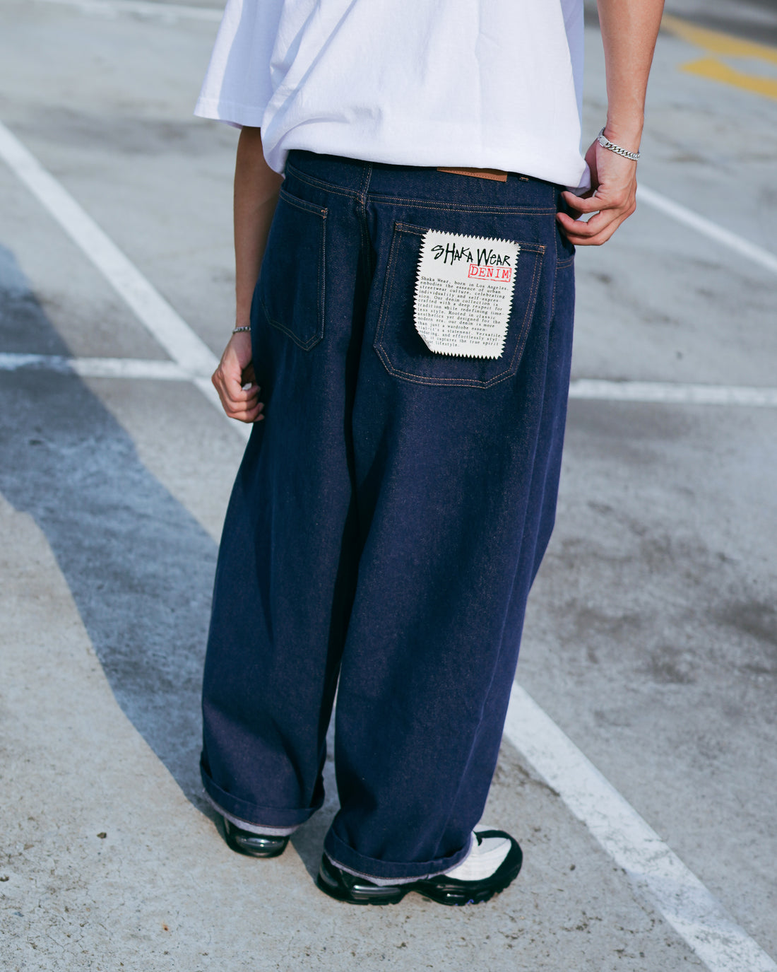 Balloon Denim Pants
