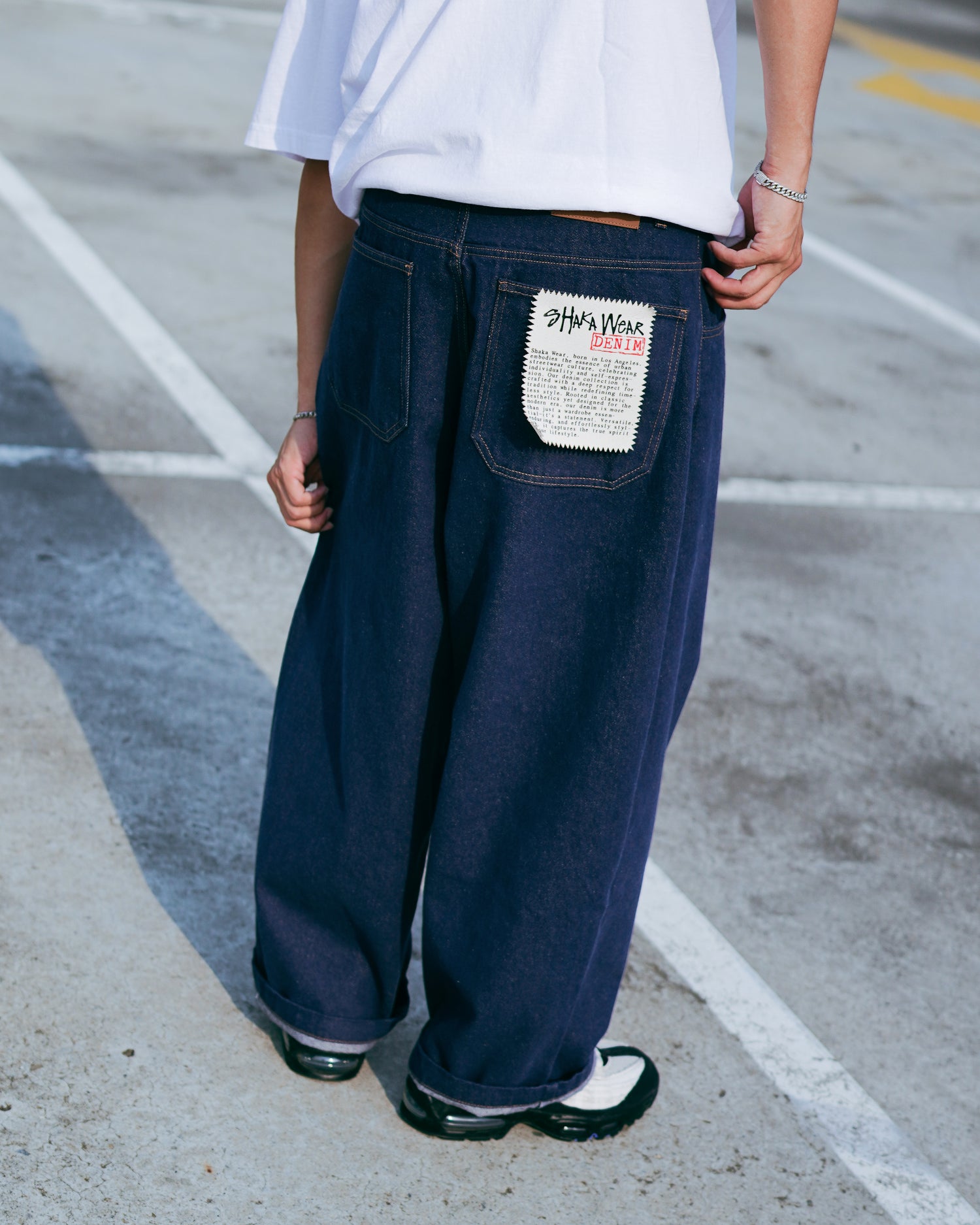 Balloon Denim Pants
