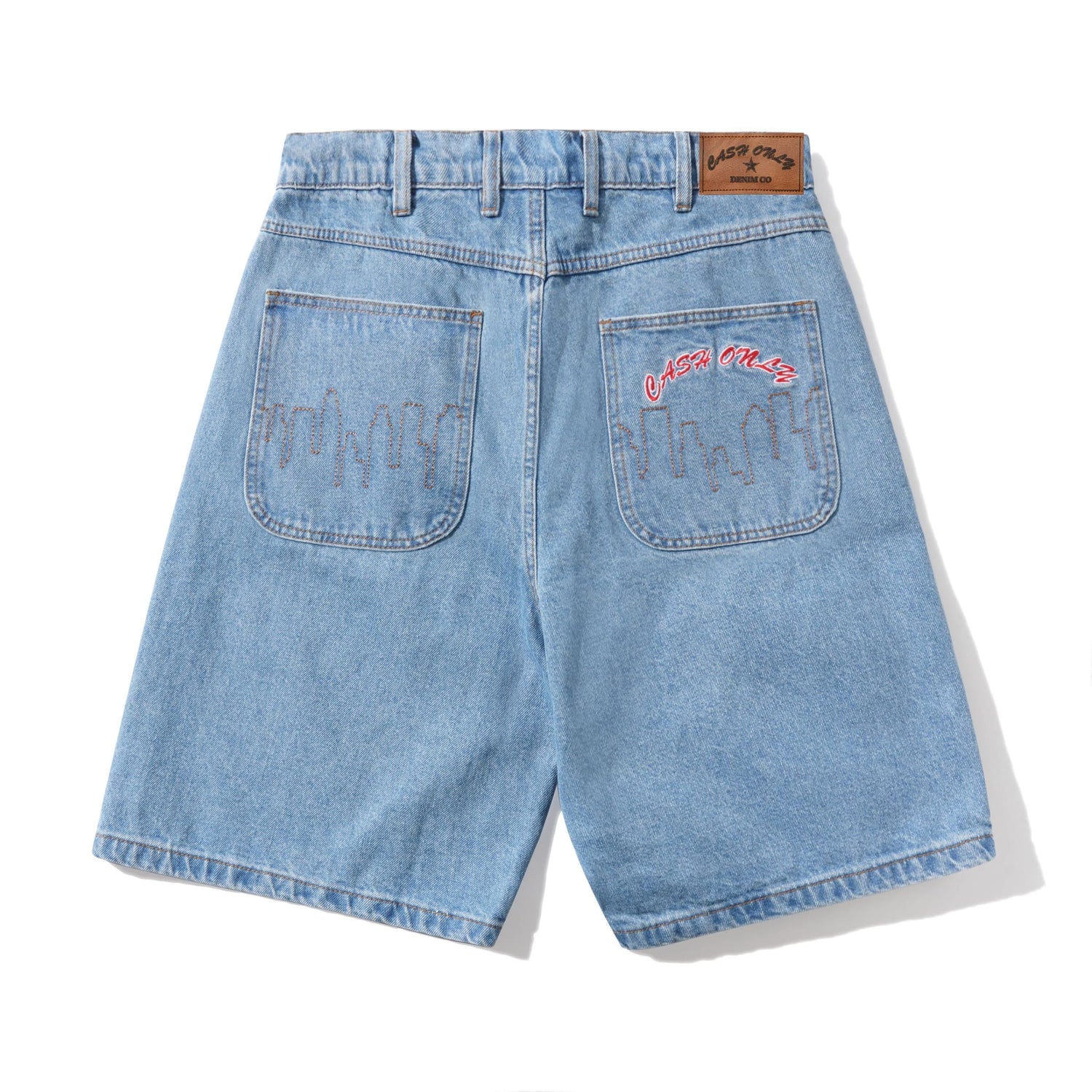 Logo Denim Shorts -🚨7/23(四)晚間20:00準時開賣