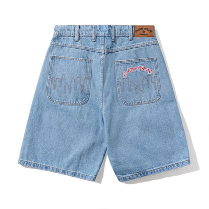 Logo Denim Shorts -🚨7/23(四)晚間20:00準時開賣