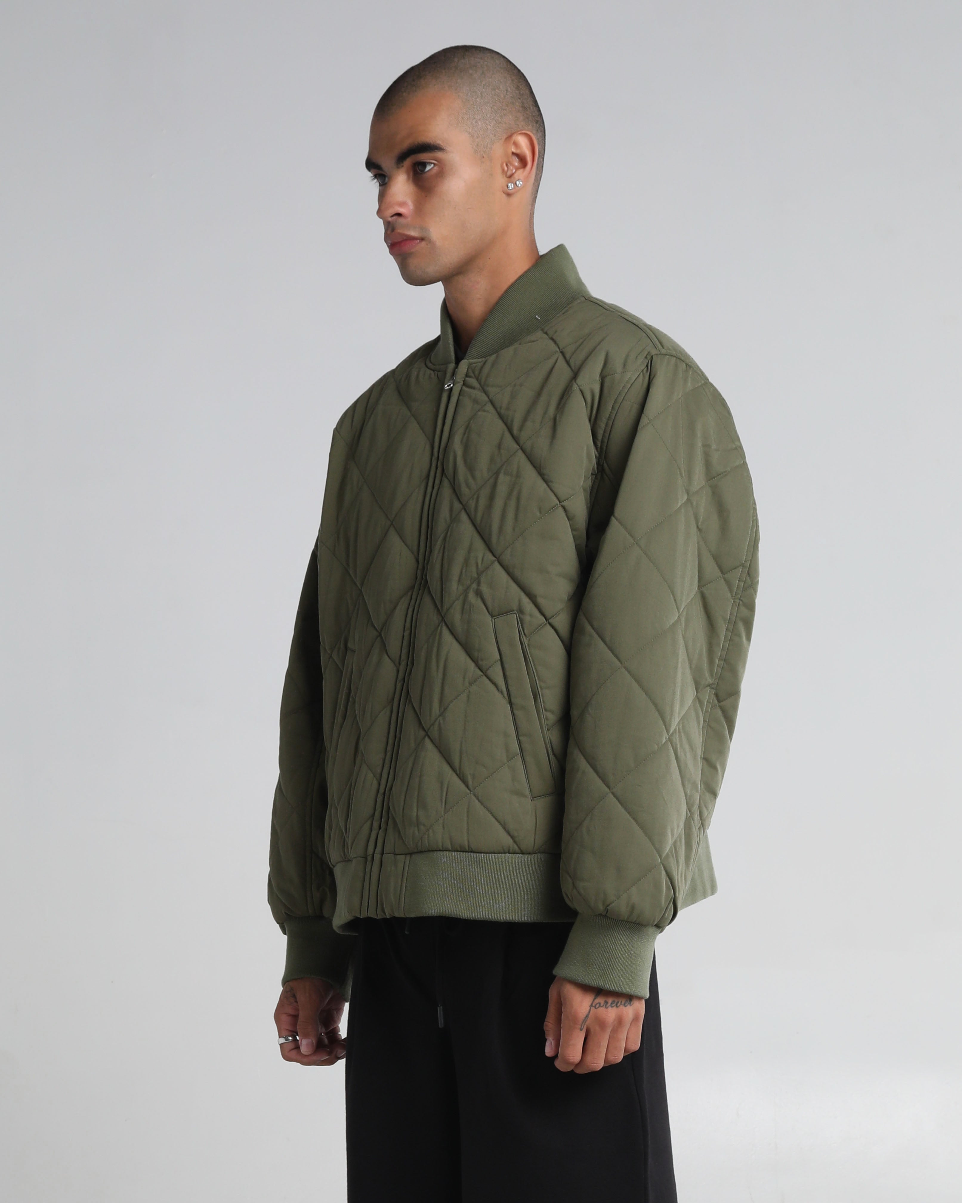 Diamond Quilted Jacket