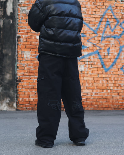 Shredded Cargo Pants