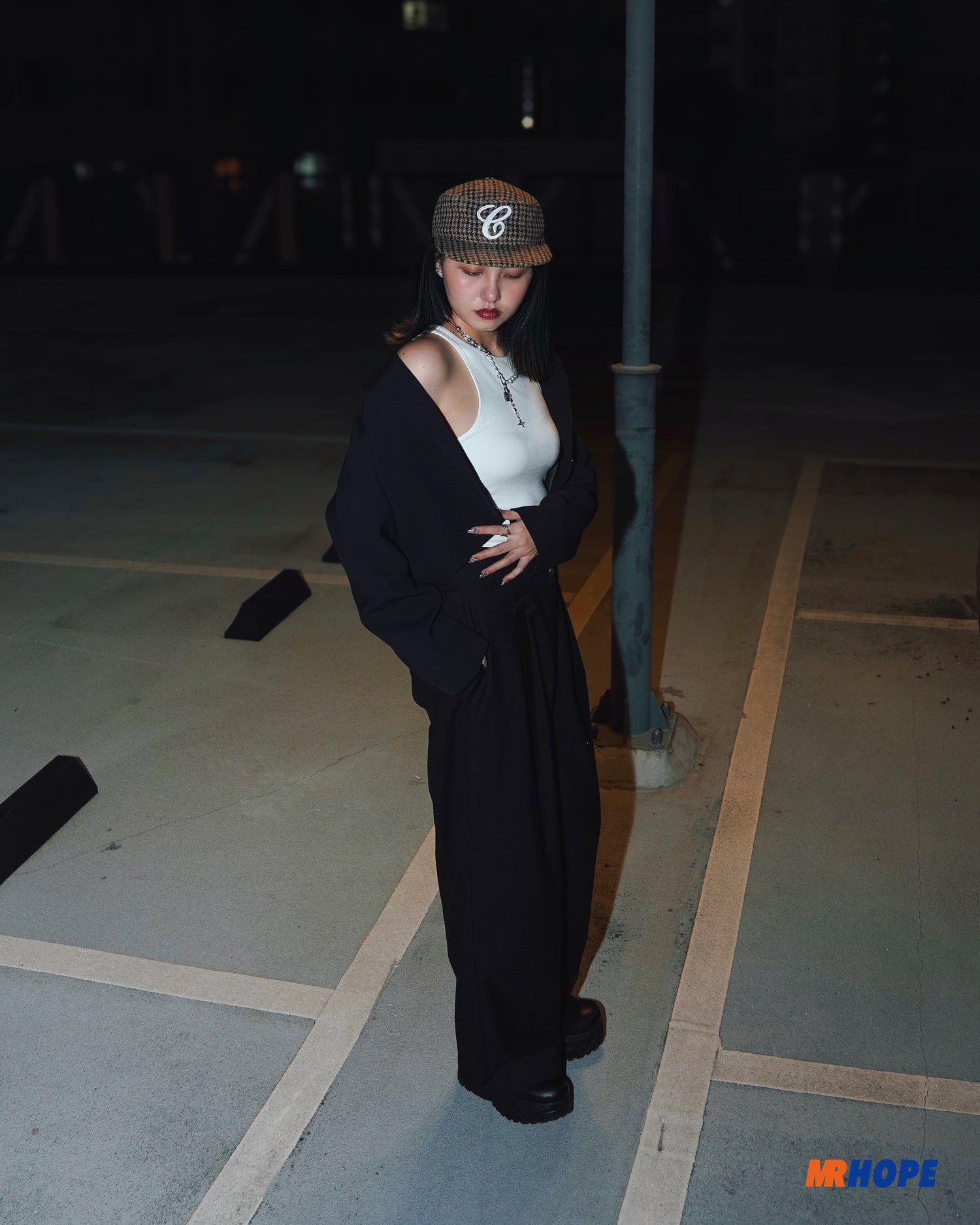 Flat Brimmed Baseball Cap (Pillbox Cap)