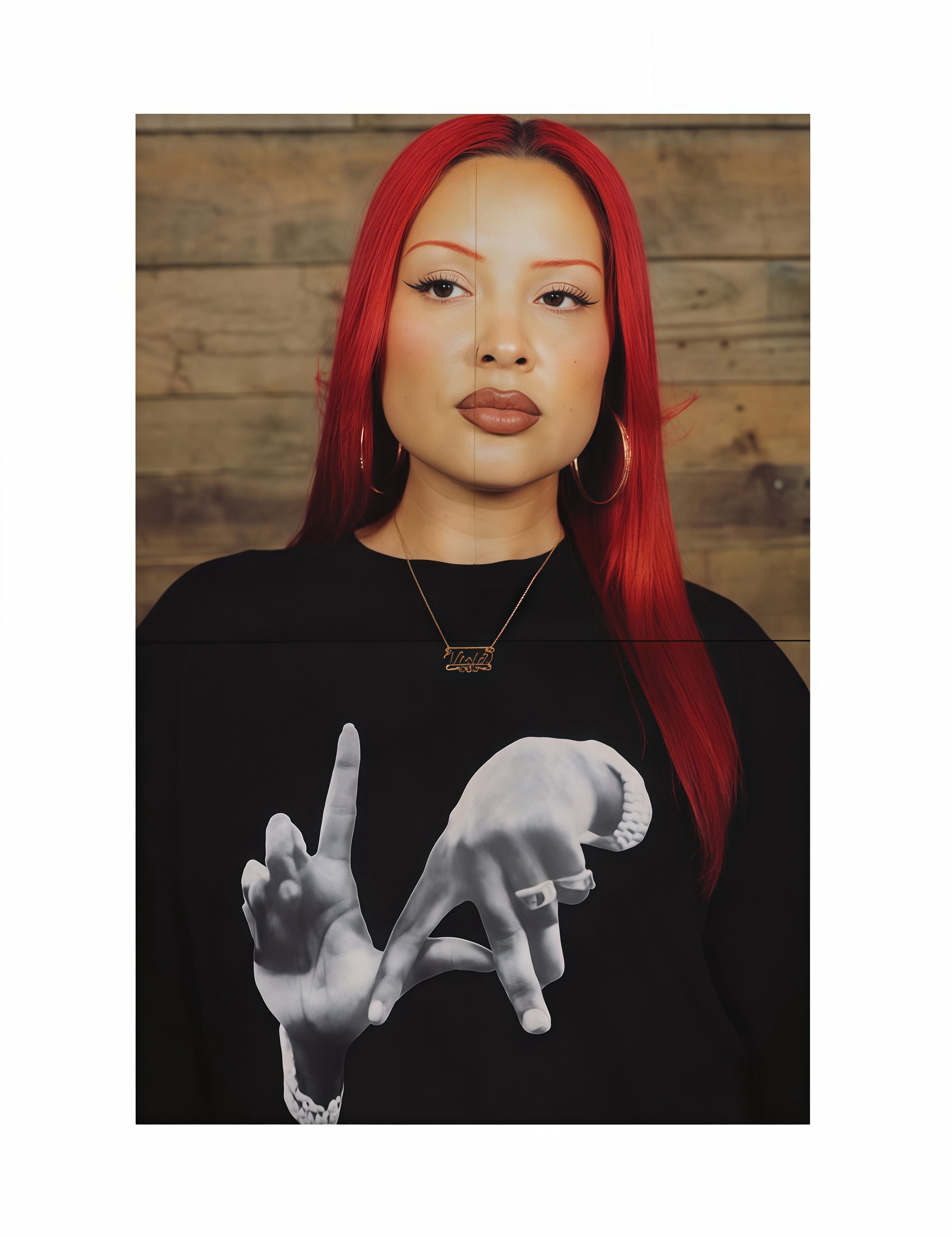 LA Fingers Tee