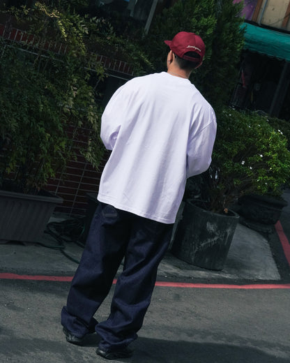 Wide Cut Denim Jeans