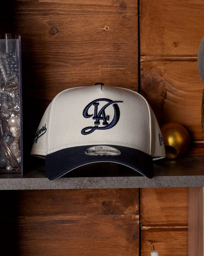 LOS ANGELES DODGERS SCRIPT TWO TONE 9FORTY "A-FRAME" HAT