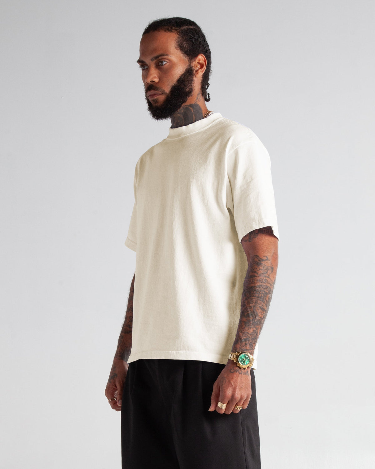 [02] 7.5oz Max Heavyweight Cropped Tee