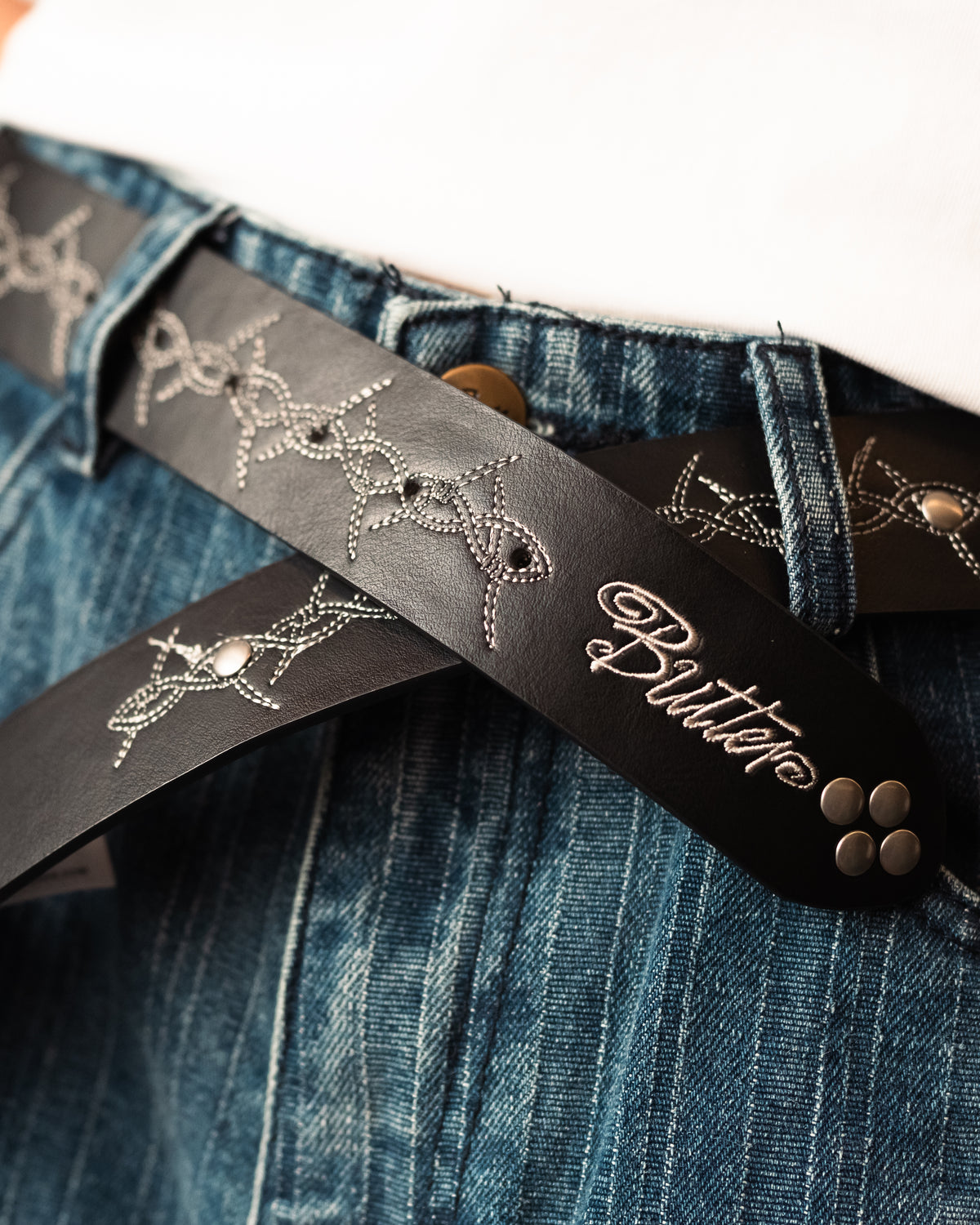 Barbed Wire Studded Belt-🚨9/17 晚間20:00準時開賣