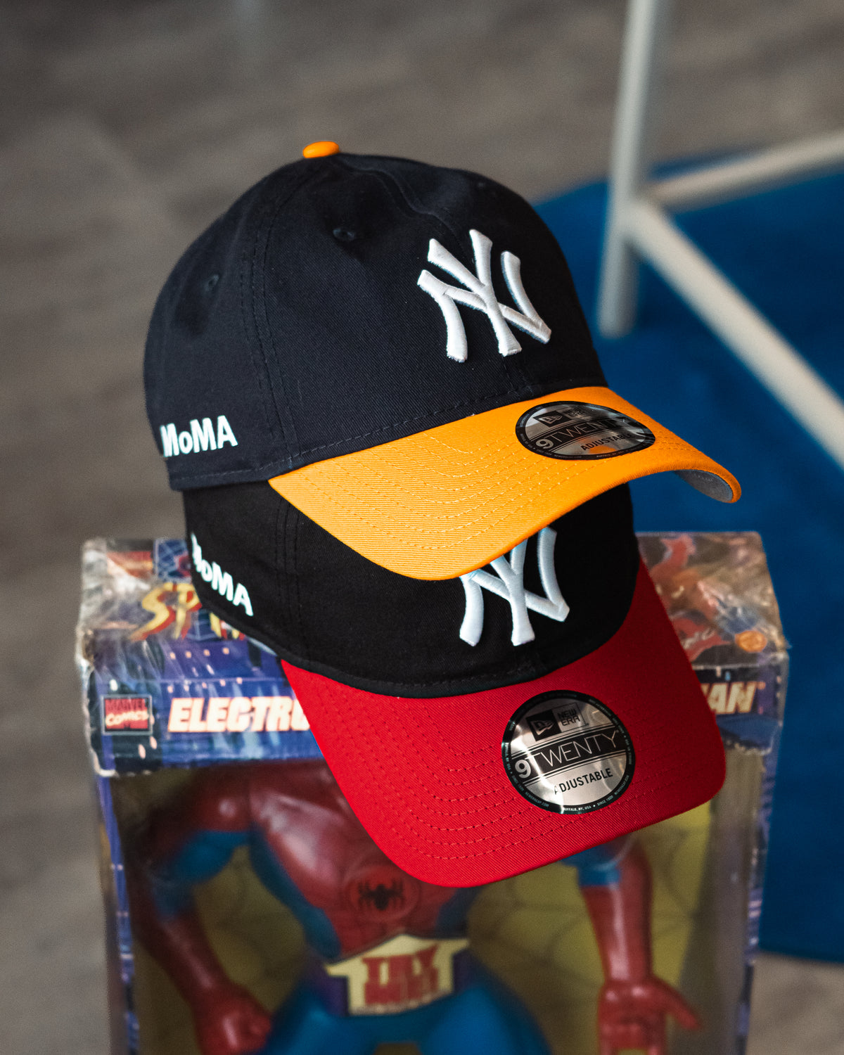 NY Yankees Two-Tone Adjustable Baseball Cap-🚨9/23(三) 晚間20:00準時開賣