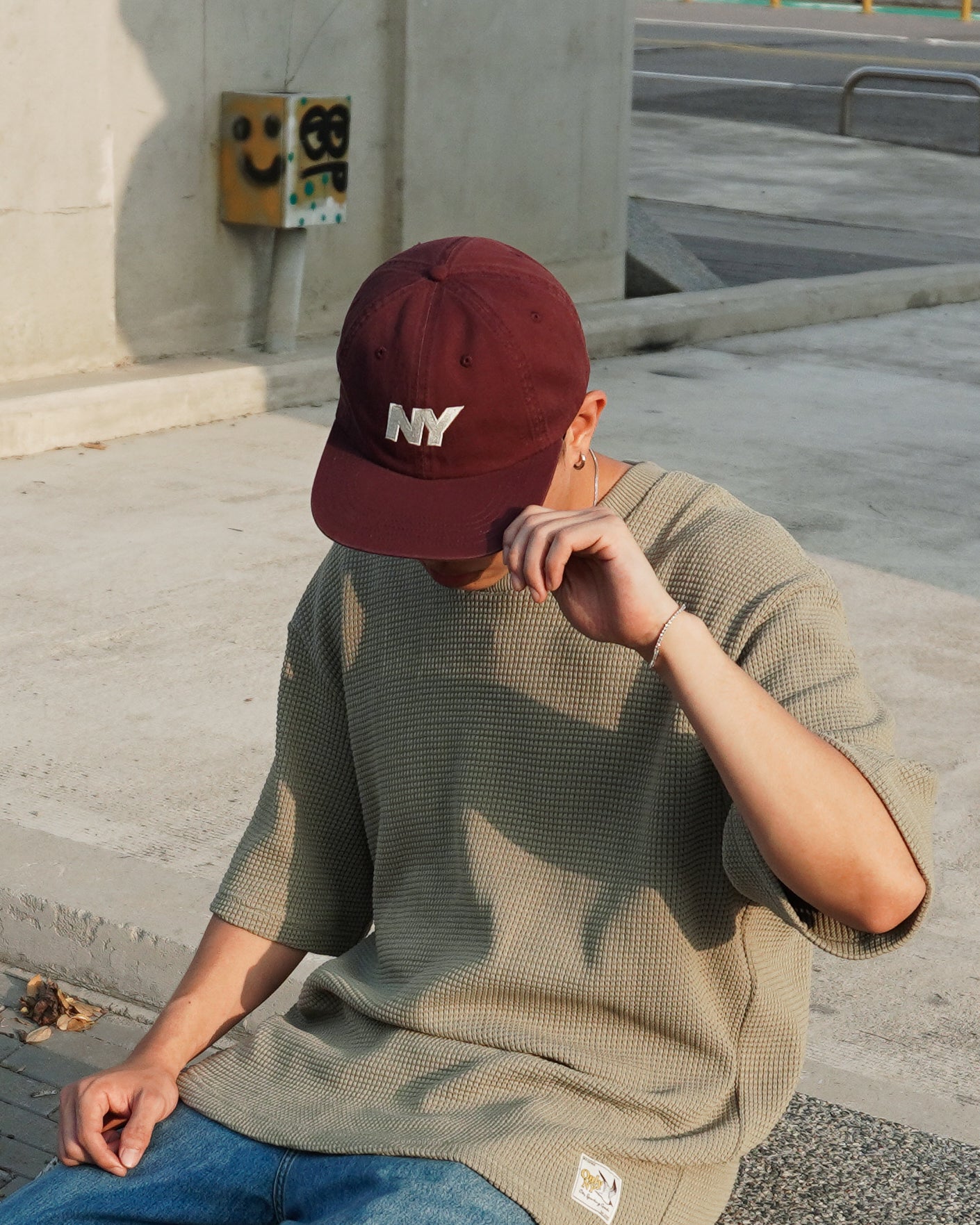 NY Speed Logo Twill Hat