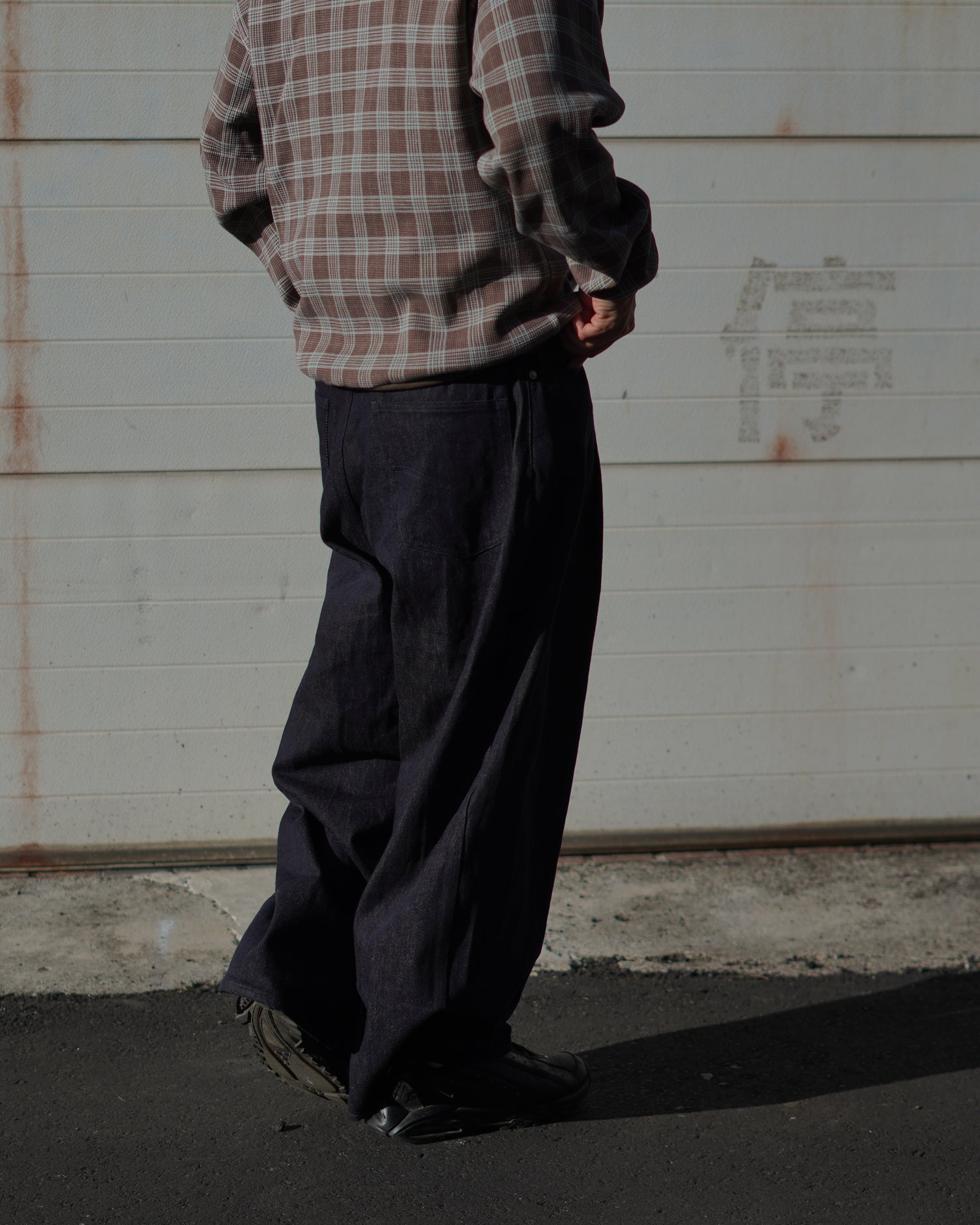 11.3Oz Non-Fade Baggy Denim Pant